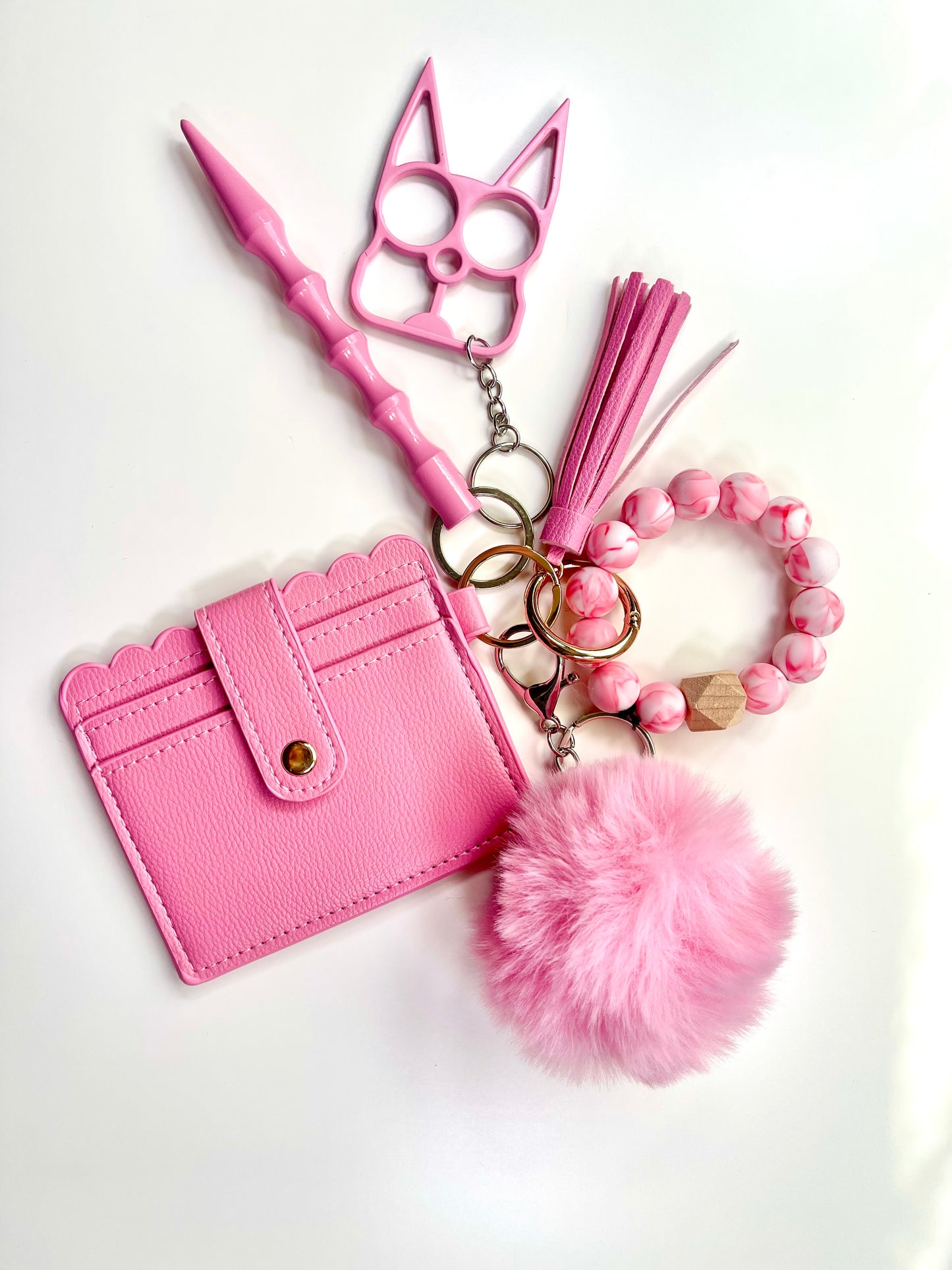 Pink Wallet Set