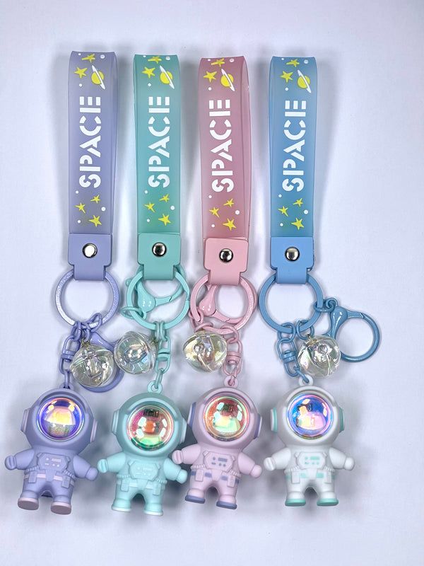 Light up Spaceman Keychain