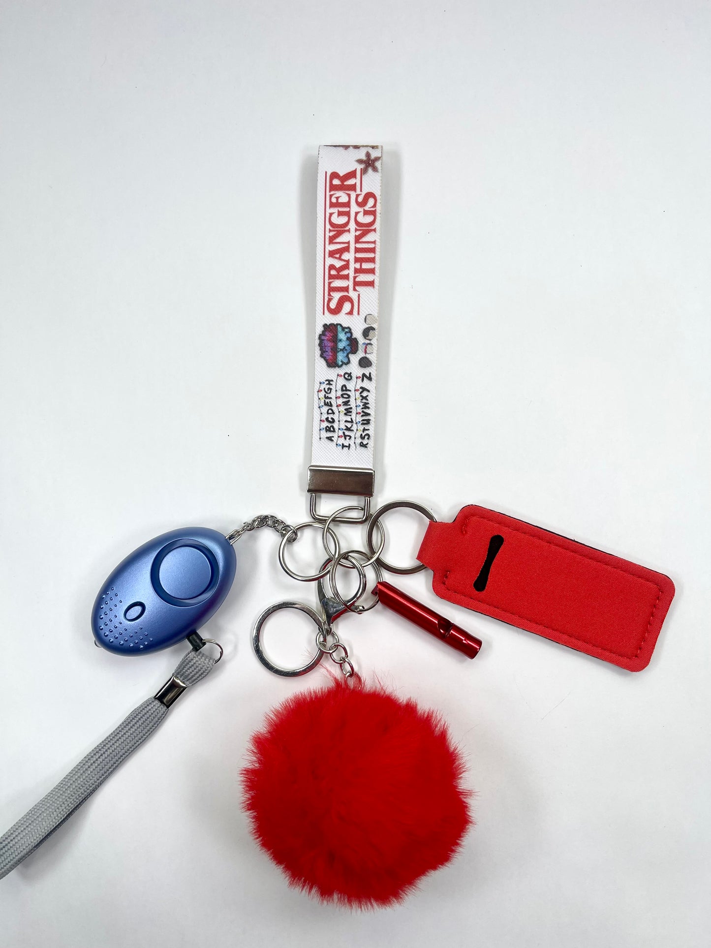 Kids Stranger Things Safety Keychain