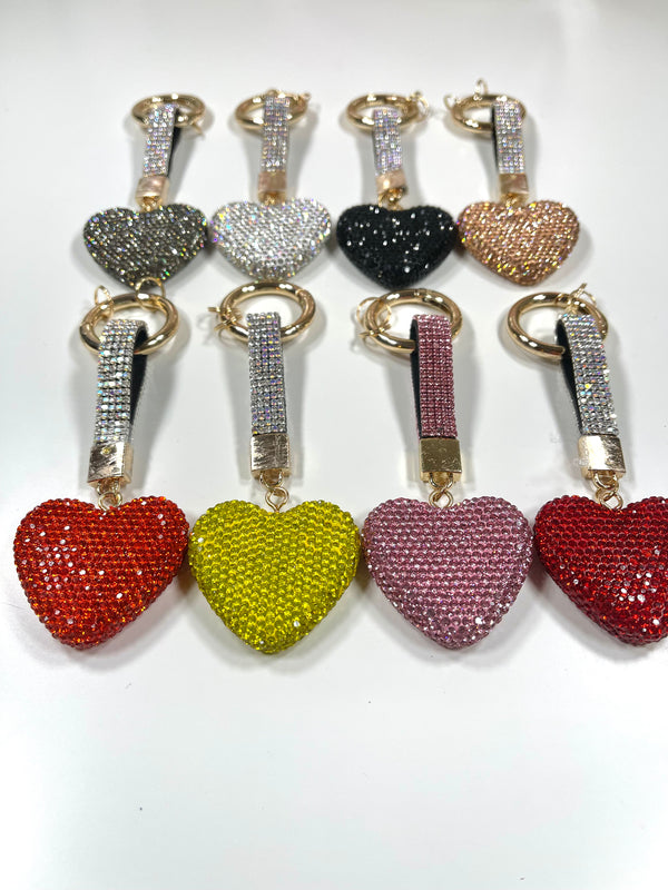 Rhinestone Hearts