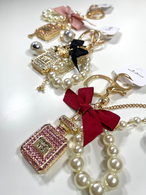 Perfume Charm Keychain